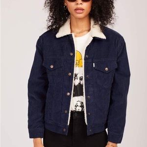 COPY - Levi’s sherpa corduroy jacket size S